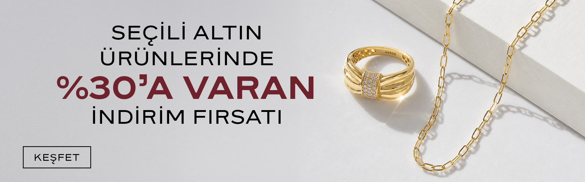 Altın Ürünlerde İndirim Fırsatı
