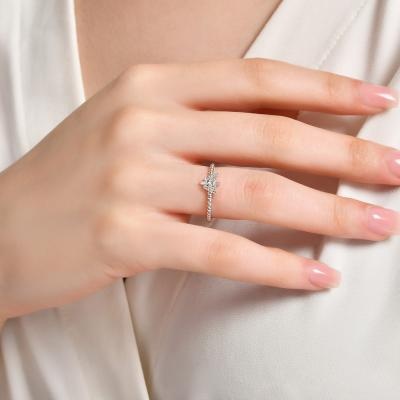 Baget Taşlı Pırlanta Yüzük